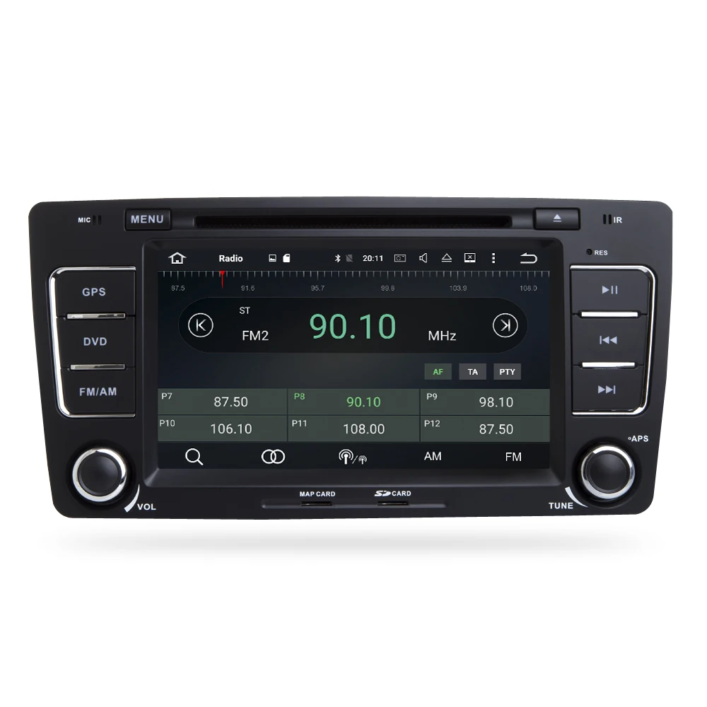 Android 10.0 9.0 car DVD Radio Multimedia Player For SKODA/Octavia 2009-2013 Audio GPS Video Stereo Navigation Headunit | Автомобили и