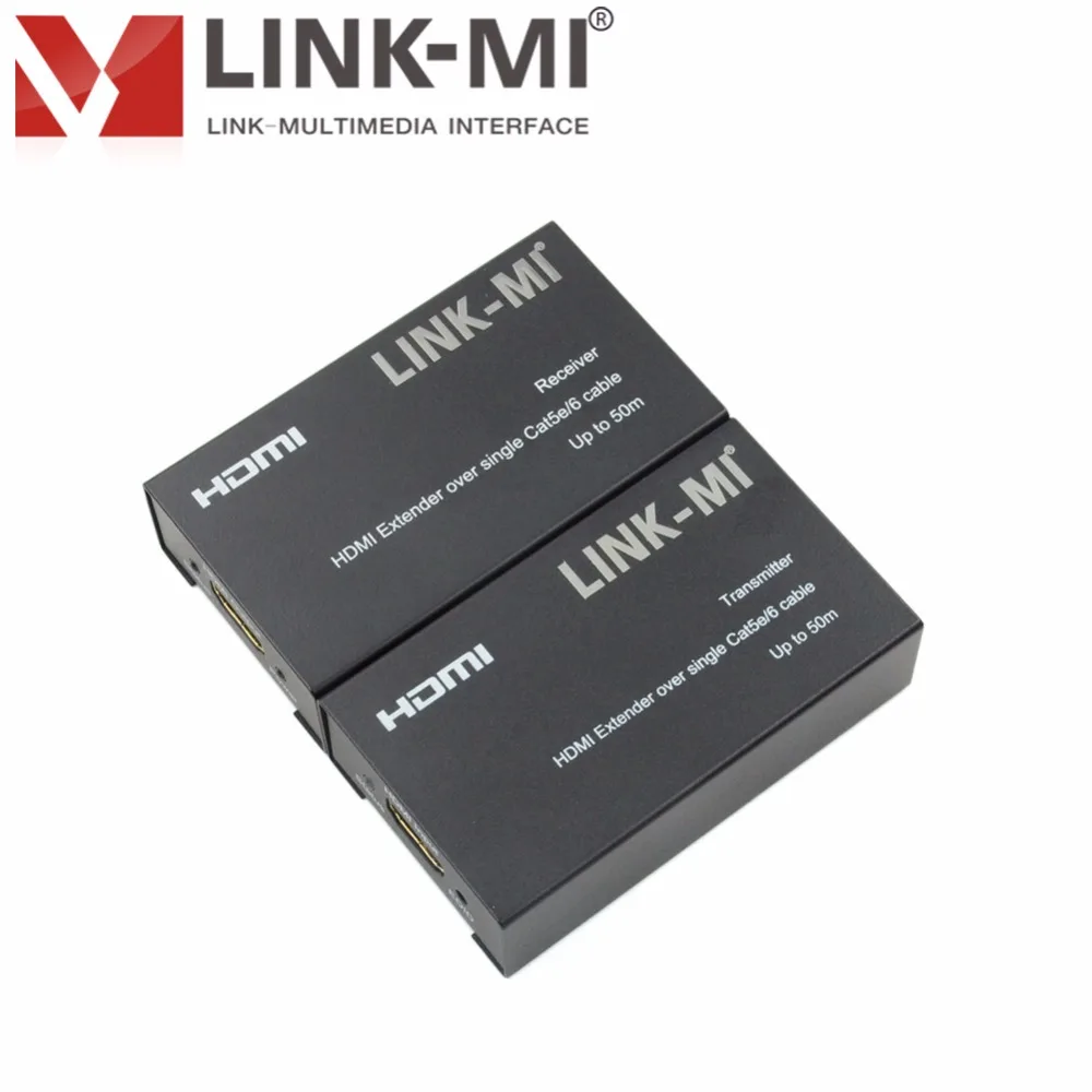 HDMI удлинитель 50 м передатчик и приемник через один UTP кабель Поддержка 3D 1080p с