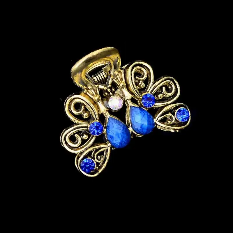 Богемные винтажные маленькие милые аксессуары для волос полимерная заколка с