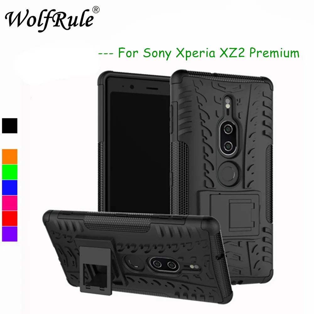 Чехол для телефона WolfRule чехол Sony Xperia XZ2 Premium двухслойный защитный Премиум 5 8