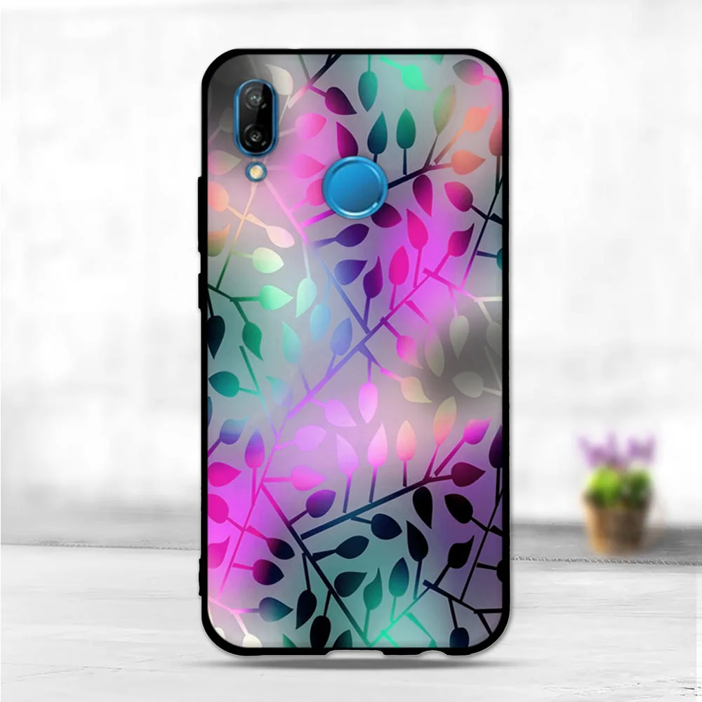 5 84 "чехол для Huawei P20 Lite чехол lite задняя крышка защитный телефона Coque | Мобильные