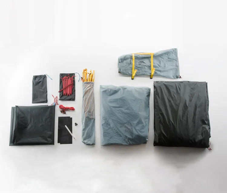 3F UL GEAR Открытый Сверхлегкий Carpas 15D Кемпинг Палатка 1-2 человек 4 сезона Tenda Tente Пешие прогулки рыбалка пляж barracas para кемпинг
