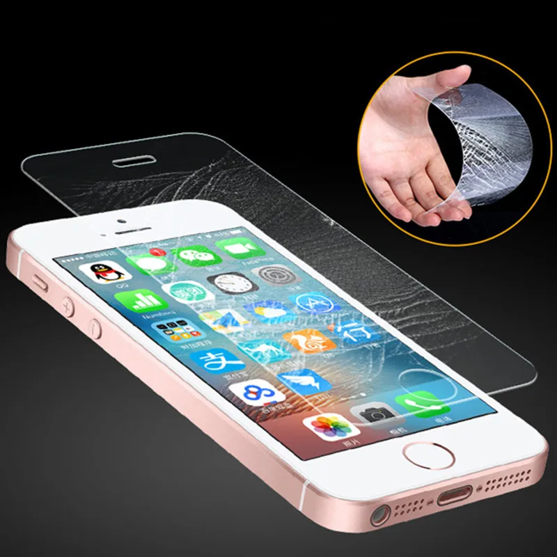 Закаленное Стекло для Apple iPhone X 7 8 6 6s плюс 5 5S SE 5C 4 4S HD Экран протектор 10 | Мобильные