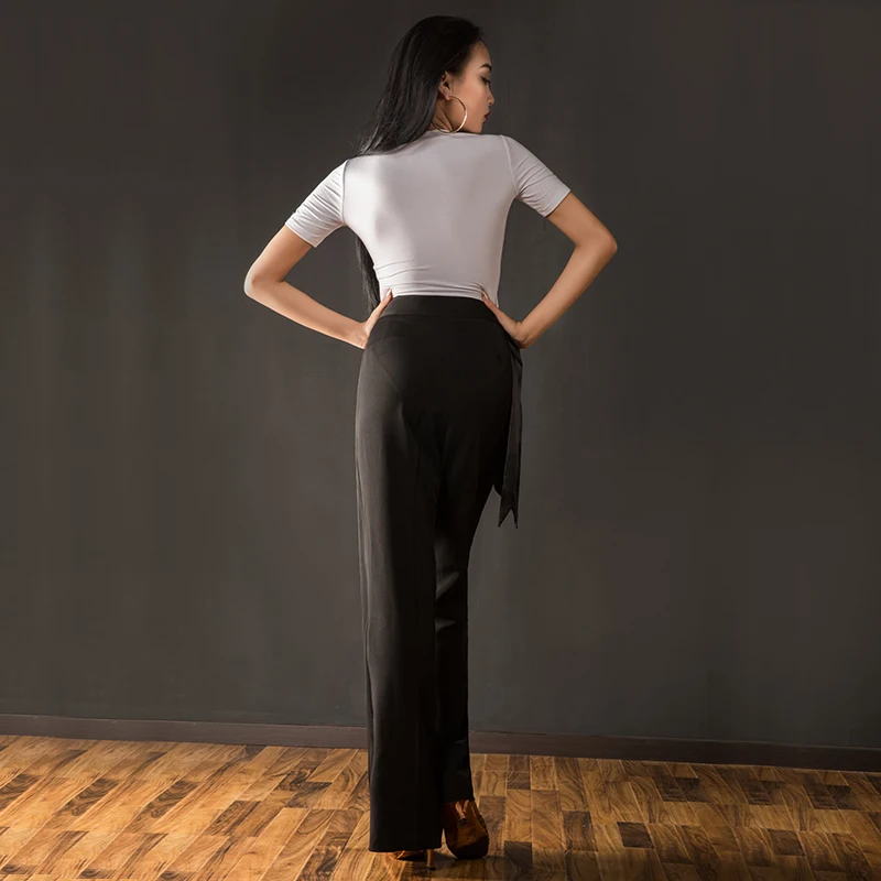 Топ женский для латиноамериканских танцев модный костюм выступлений и бальных