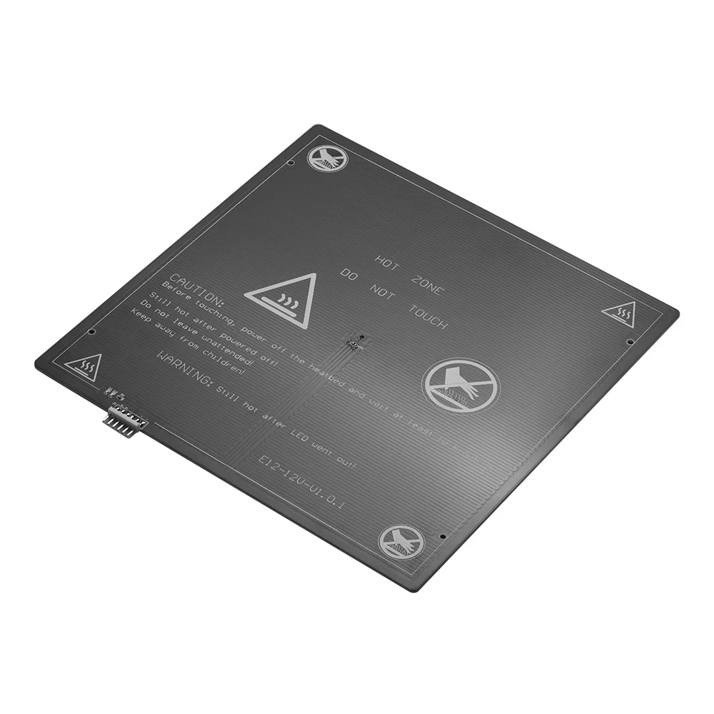 12 В 3d Принтер Горячая кровать нагревательная платформа Тепловая алюминиевая