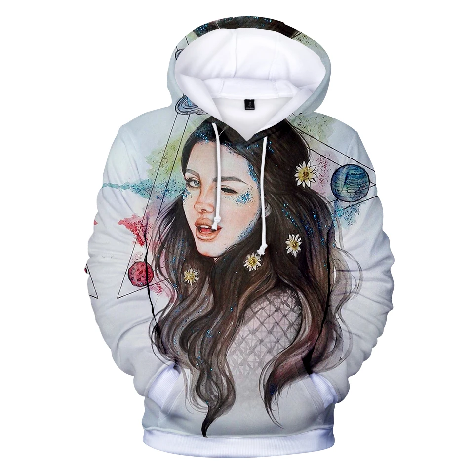 

Aikooki Hot Sale 3D Lana Del Rey Hoodies Men/Women Fashion Casual Harajuku Sweatshirt 3D Print Lana Del Rey Hip Hop Hoodie