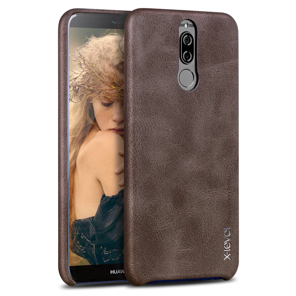 Mate 20 lite Case X-Level Vintage PU Leather Phone Cases For Huawei 10 Maimang 7 Ultra Thin Back Cover | Мобильные телефоны и