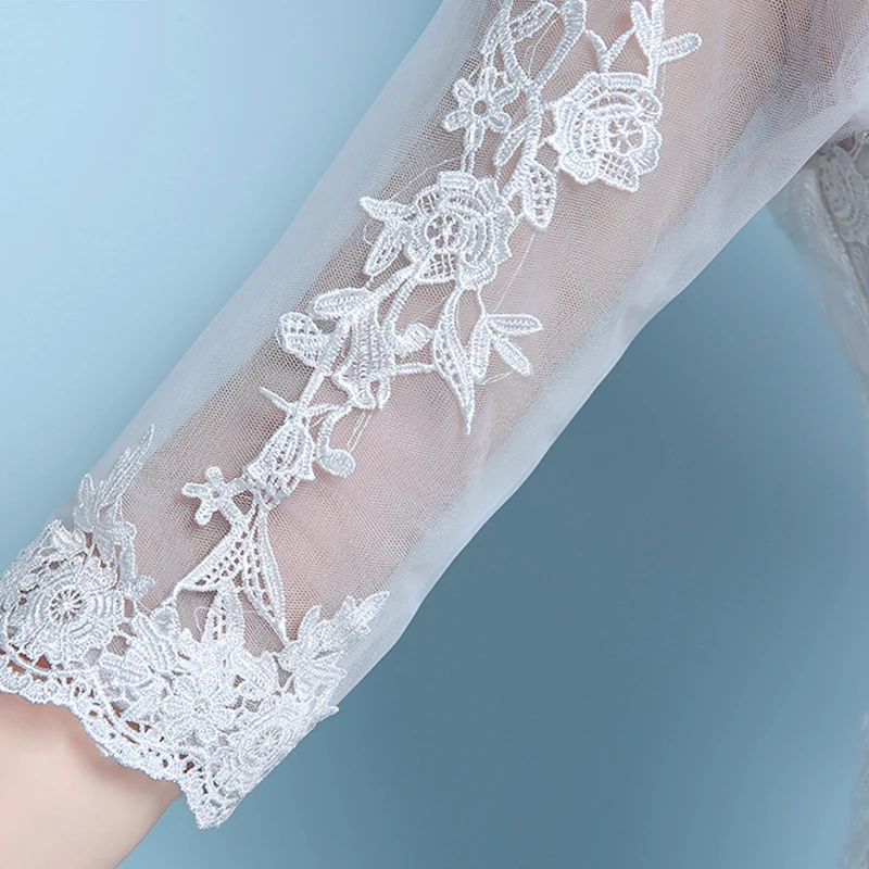 DongCMY LD0812 длинное белое Бандажное свадебное платье русалки vestido de noiva платье|wedding