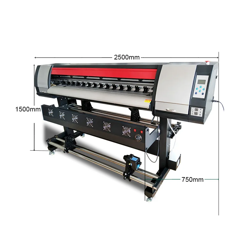1.6m Wholesale Price Large Wide Format Vinyl Banner Printer 160cm Eco Solvent Ink Jet Printing Machine for Poster PVC Banner