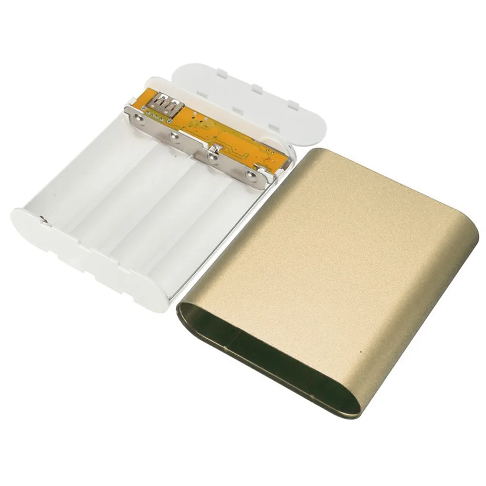 5V 1A USB 4X 18650 12000mah внешний аккумулятор комплект зарядное устройство DIY коробка для