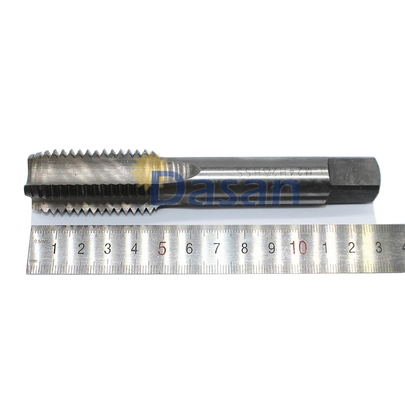 1PC метчик м20 M22 M24 M27 M30 Tap HSS Metric Machine Straight Taps Right Hand Thread Drill Bits Taping Tools