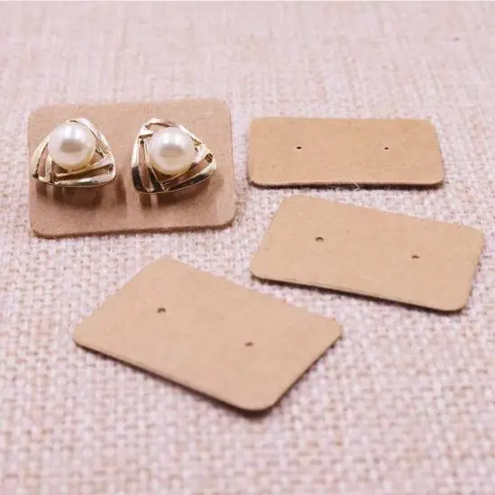 Новинка 100 шт 3,5*2,5 см Горячая DIY карточка для демонстрации сережек серьги карты Пользовательский логотип Минимальный заказ нужно 1000 шт цена логотипа Экстра - Цвет: same as pic