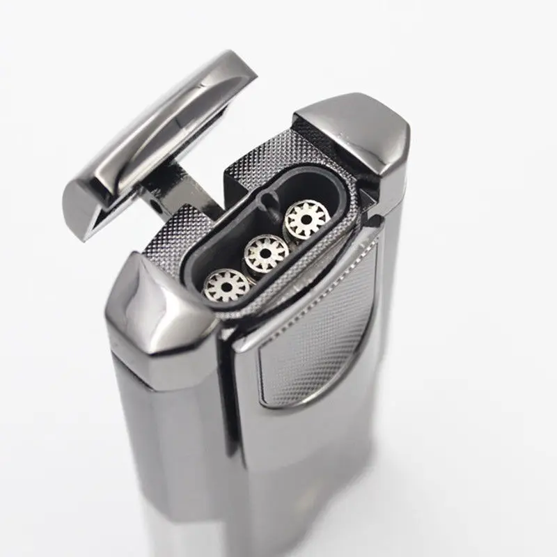 Новое поступление COHIBA зажигалка для сигар 3 струйный фонарь сигарет легче чем газ