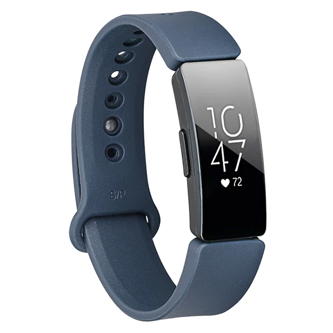 Cyan blue Для Fitbit Inspire HR ремешок мягкий силиконовый Смарт-часы Браслет для Fitbit Inspire аксессуары маленький большой - Цвет: Cyan blue