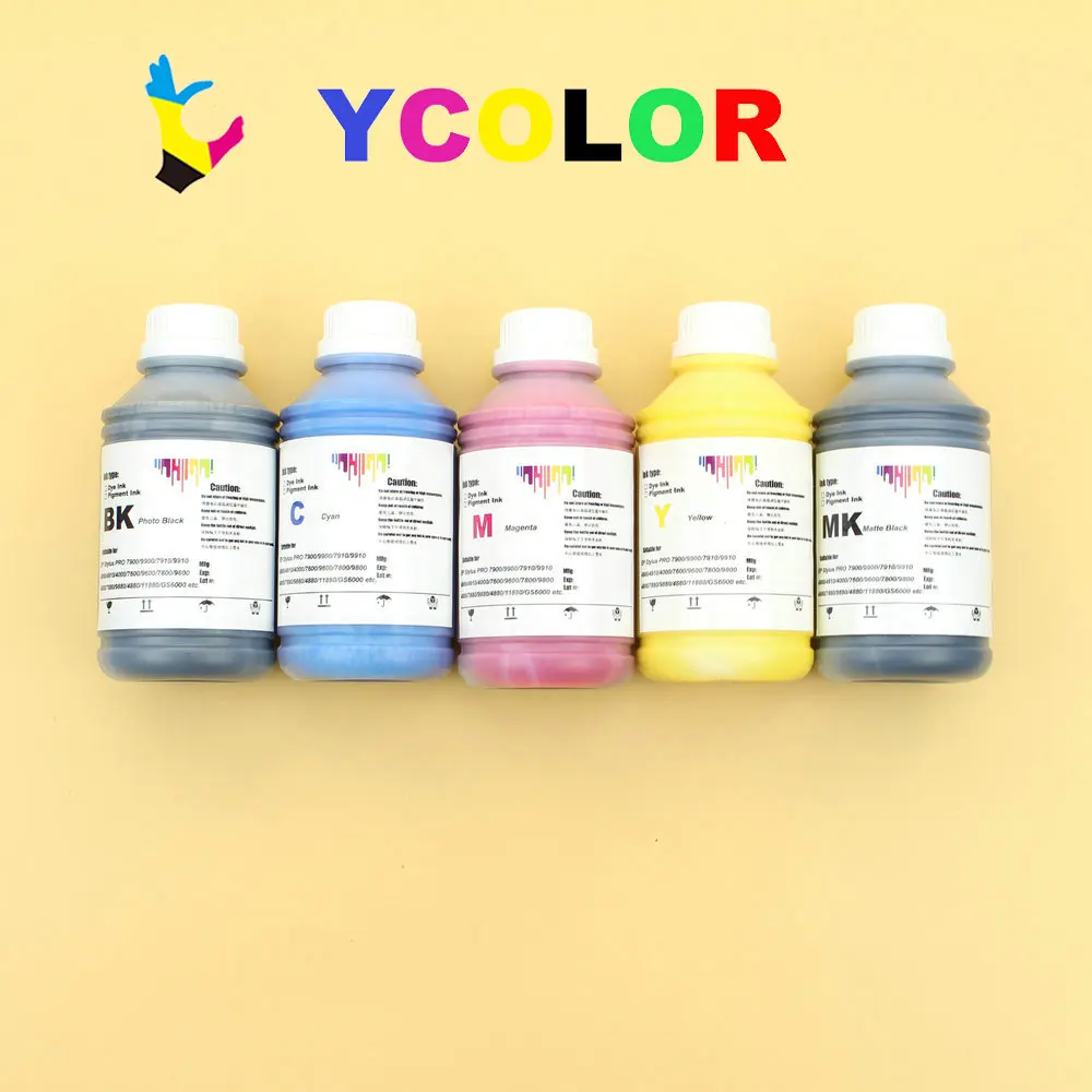 Красящие чернила DGYCJLFP 8*500 мл для EPSON stylus pro7700 9700 Epson SureColor T3000 5000 7000 T3200 5200 7200 T3270 5270 7270