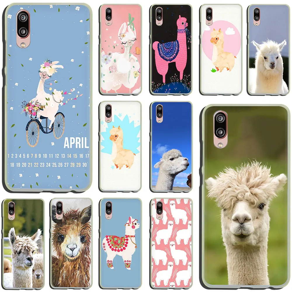 Жесткий чехол для телефона Lama Llama Alpacas для huawei P30 P20 P8 P9 P10 Plus Lite Mini Pro smart
