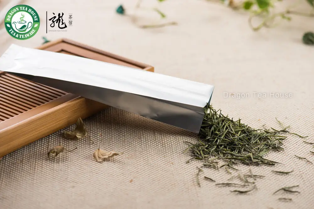 Серебряная алюминиевая фольга герметичный мешок для чая вакуумная упаковка 50