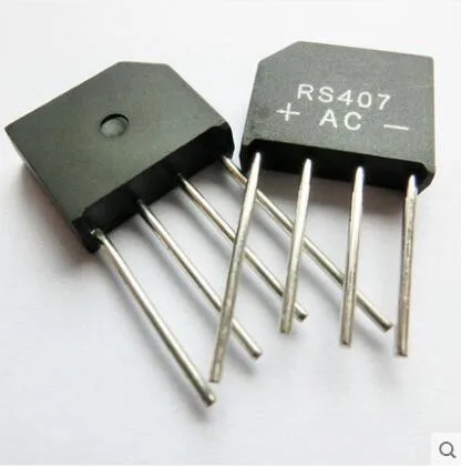 Мостовые выпрямители RS407 407 лучшее качество 10 шт./лот|rectifier bridge| |