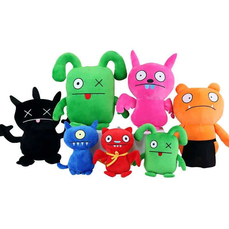 New Arrival 28cm Ugly doll Plush Toy Soft Stuffed Ugly Gifts for Children's Animation Doll Cartoon Dolls Festival Gifts