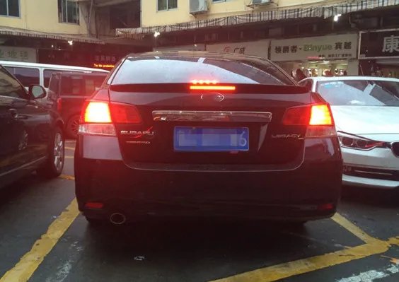 Стайлинг автомобиля для subaru Legacy спойлер из ФАП Материал задний багажник праймер