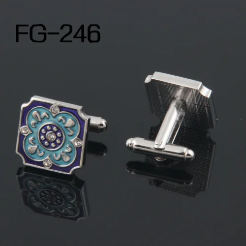 Men's accessories Fashion cufflinks Free Shipping:High quality for men FIGURE 2016Cuff Links FG-246 Wholesales | Украшения и