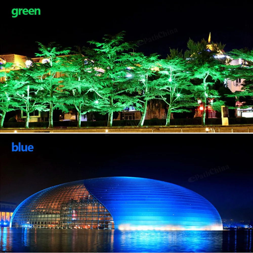 

Waterproof IP65 20W LED Flood Light Lamp PIR Infrared Body Motion Sensor Outdoor Garden Landscape Floodlight Green / Blue Light