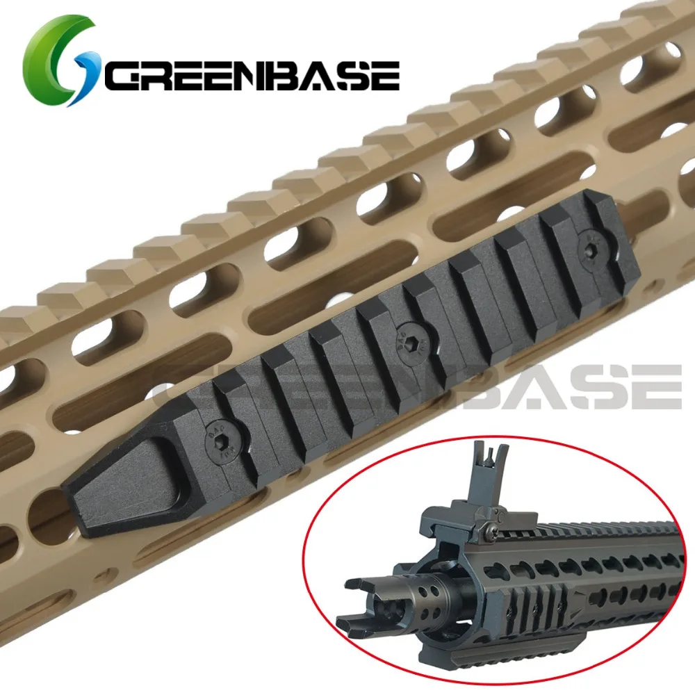 Тактическая направляющая Greenbase KeyMod 9 слотов для URX 4 0 страйкбола установка