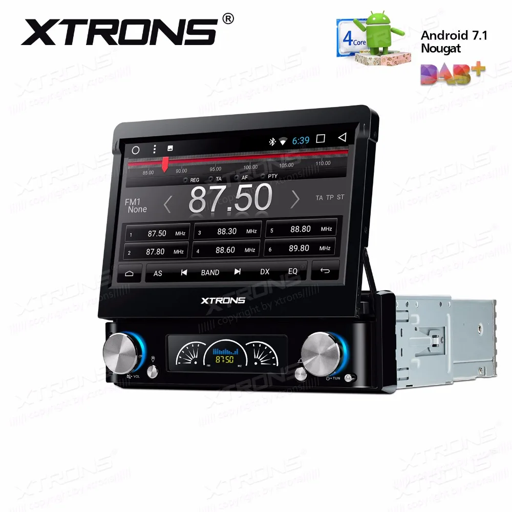 XTRONS 7 &quotHD Универсальный Android 1 Nougat цифровой съемный мультисенсорный экран 4K Видео