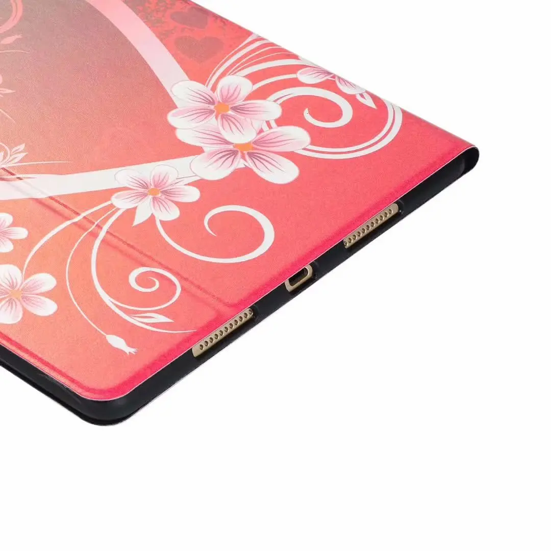 Case For iPad Pro 10.5 Air 3 Lovely Cute Painted Cover iPAD PU Leather Smart A2123 A2152 A2153 A2154 | Компьютеры и офис