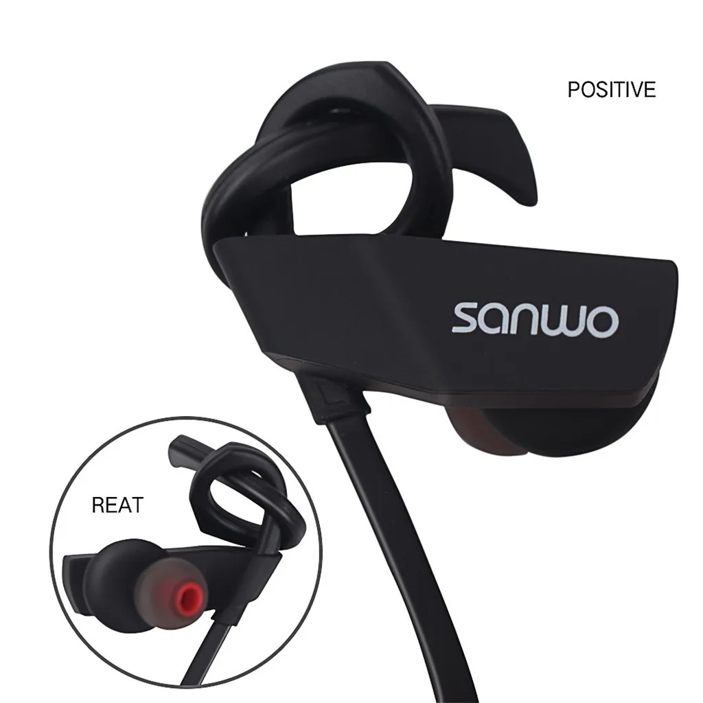 Беспроводные bluetooth наушники с защитой от пота спортивные вкладыши для iPhone