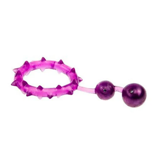 Новинка 2 цвета Кольца для пениса кольцо с шариками вибрирующее полового члена