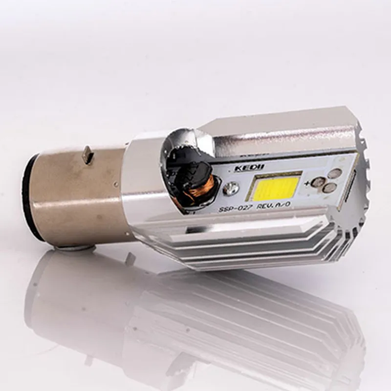 Dreauto новейший BA20D H6 12w светодиодный головной фонарь для мотоцикла DC 6V 80V 1700lm COB