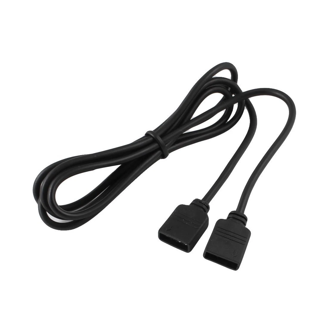 Высокое качество светодиодный полоски RGB 4 Pin женский разъем кабель удлинитель