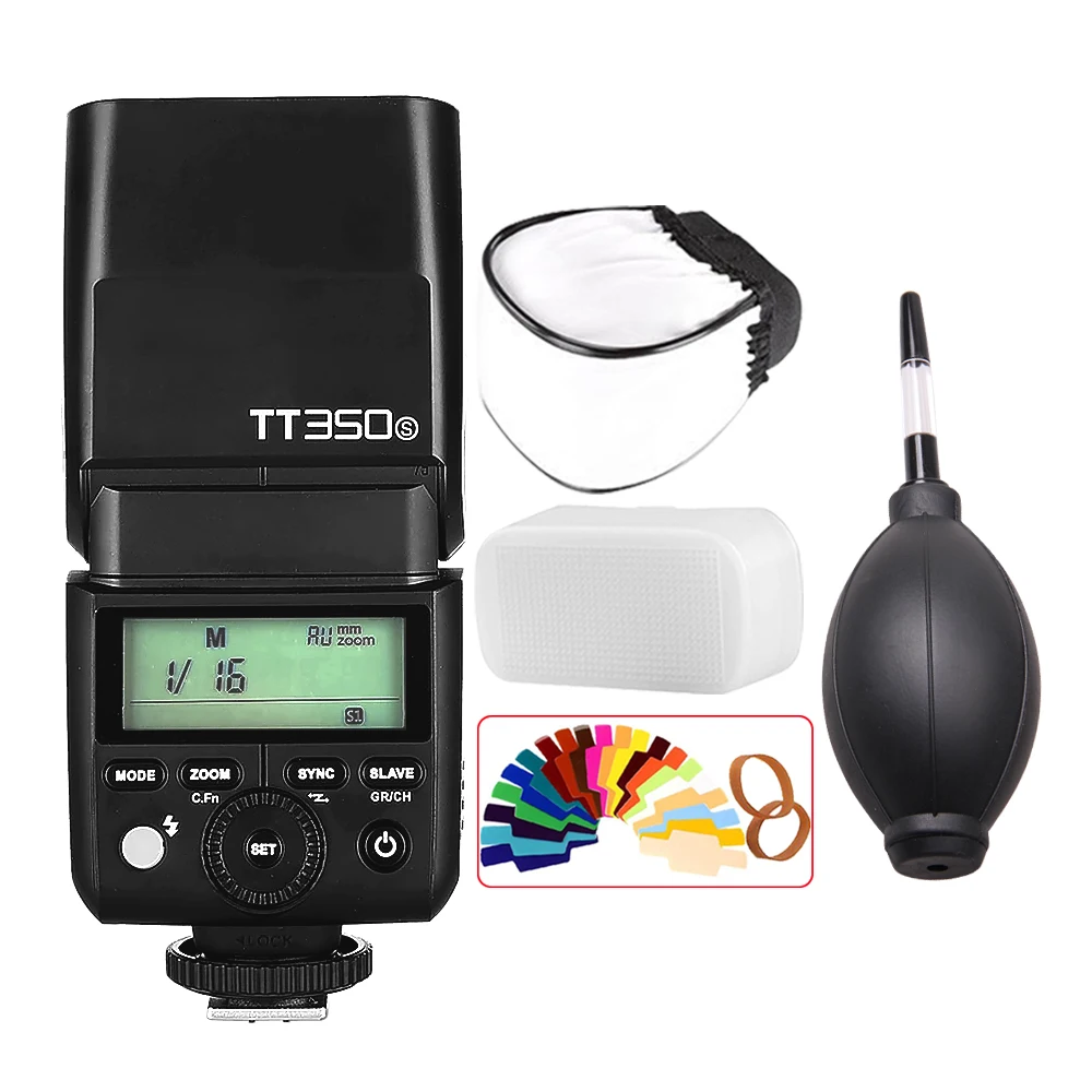 For Sony GODOX Flash TT350 Мини Вспышка светильник 2,4G беспроводной HSS TLL 1/8000s Speedlite для Canon Nikon sony Fuji Olympus Panasonic Pentax - Цвет: For Sony