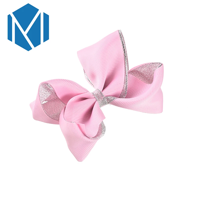 Милые заколки для волос с большим бантом из ленты девочек милые детские