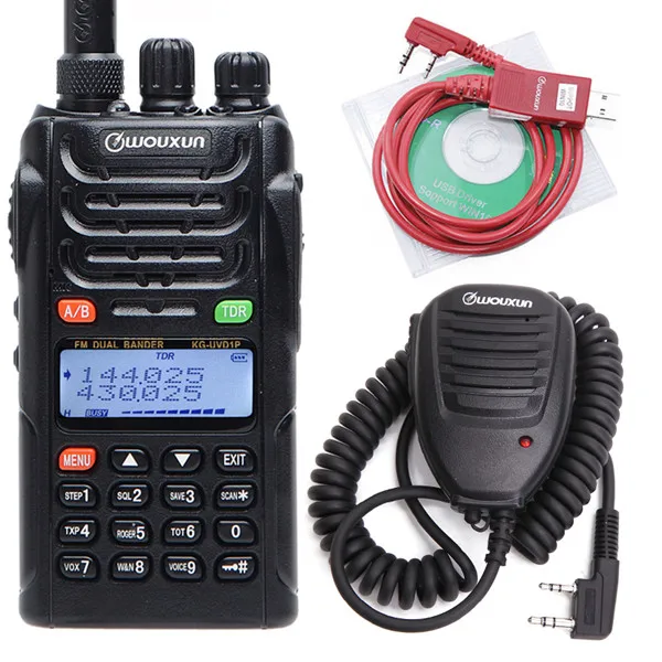 as photo show 2 WOUXUN KG-UVD1P двухдиапазонный двухсторонний радио с 1700 мАч батарея FM приемопередатчик UVD1P рация УВЧ УКВ радиостанция радио - Цвет: as photo show 2