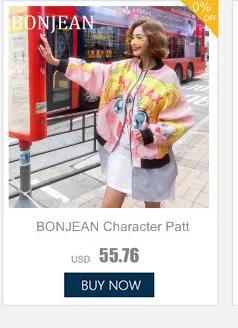 BONJEAN пальто с заклепками, осенняя верхняя одежда, куртка из искусственной кожи с буквенным принтом, женское короткое пальто, черные куртки и пальто BJ009