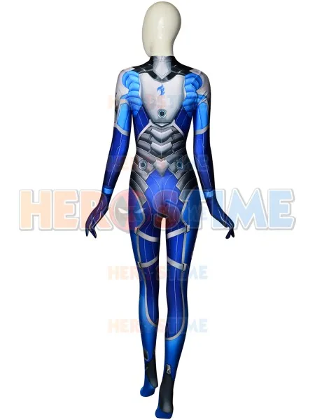 D.Va костюм для косплея спандекс Dallas Fuel Printed Superhero на заказ два зентай игровой