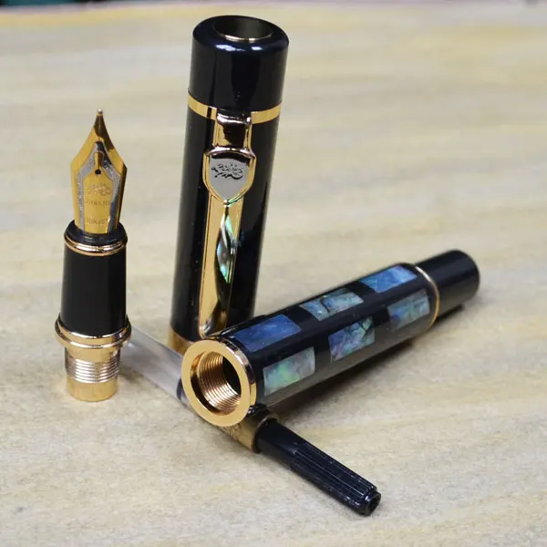 JINHAO 650 перьевая ручка с разноцветным наконечником в виде морской оболочки без