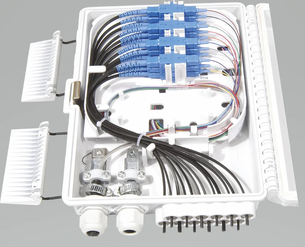 FTTH 12 жильный волоконный терминальный ящик канальный распределительный для