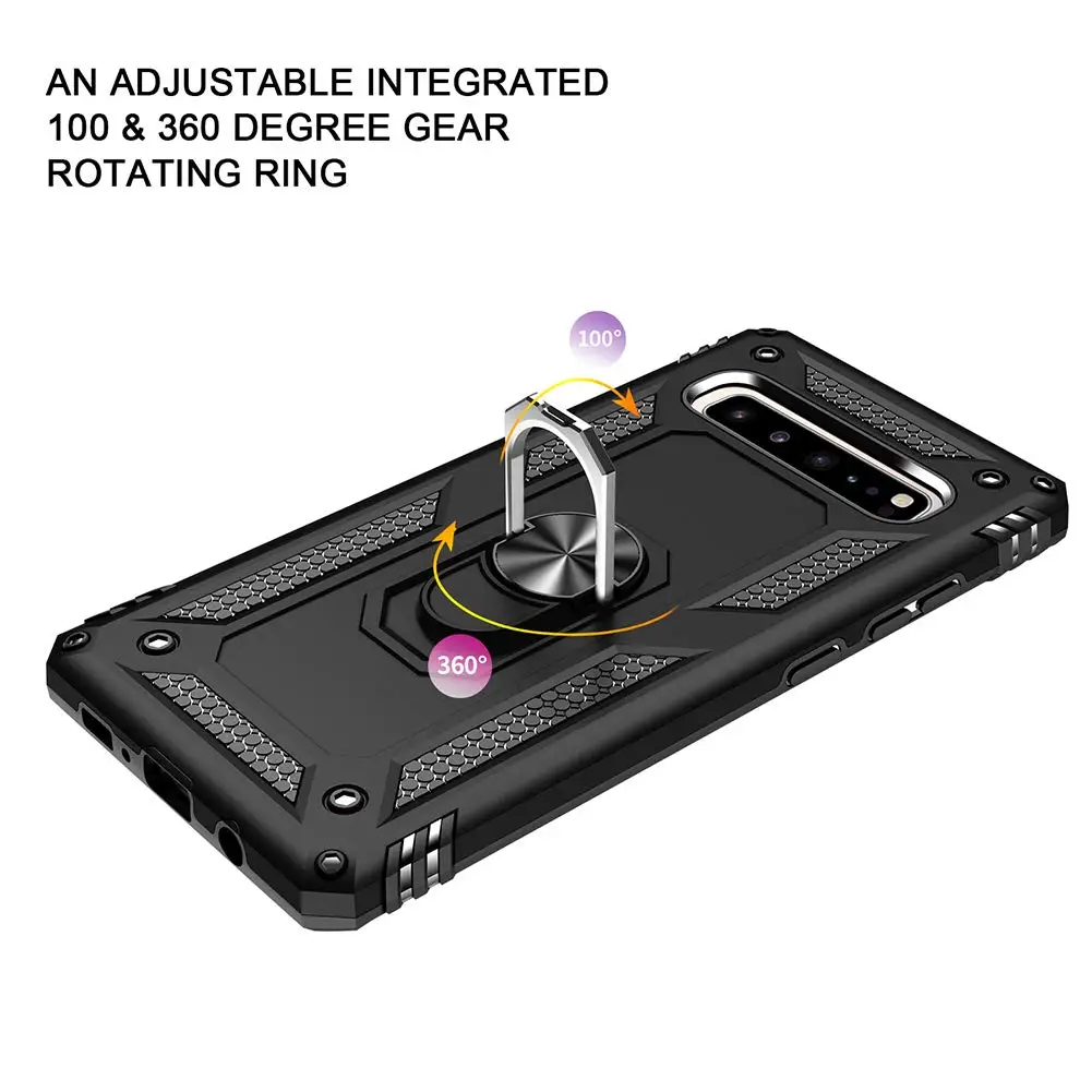 Чехол для Samsung Galaxy S10 S9 S8 Plus S10e Note 9 10 чехол с кольцом подставкой A70 A50 A40 A30 A10 A7 A91 A81