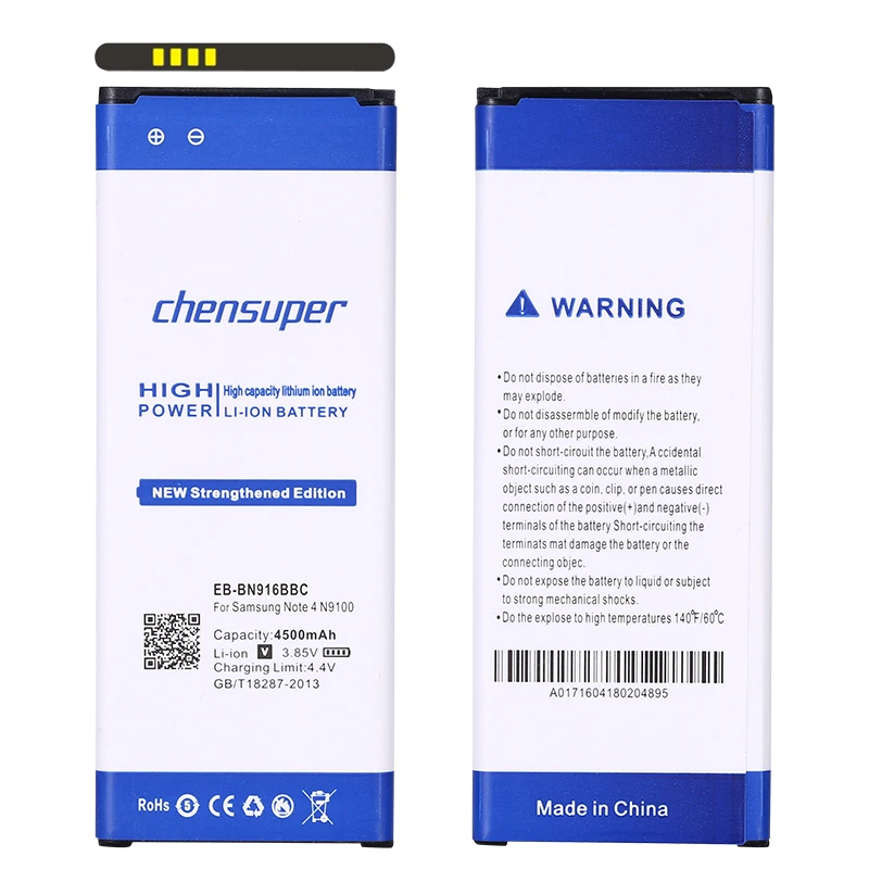 2 шт/3900 mAh EB-BN916BBC батарея для Samsung Galaxy Note 4 N9100 SM-N910H SM-N910C SM-N910U SM-N910F SCL24 SM-N910FQ и т. Д. |