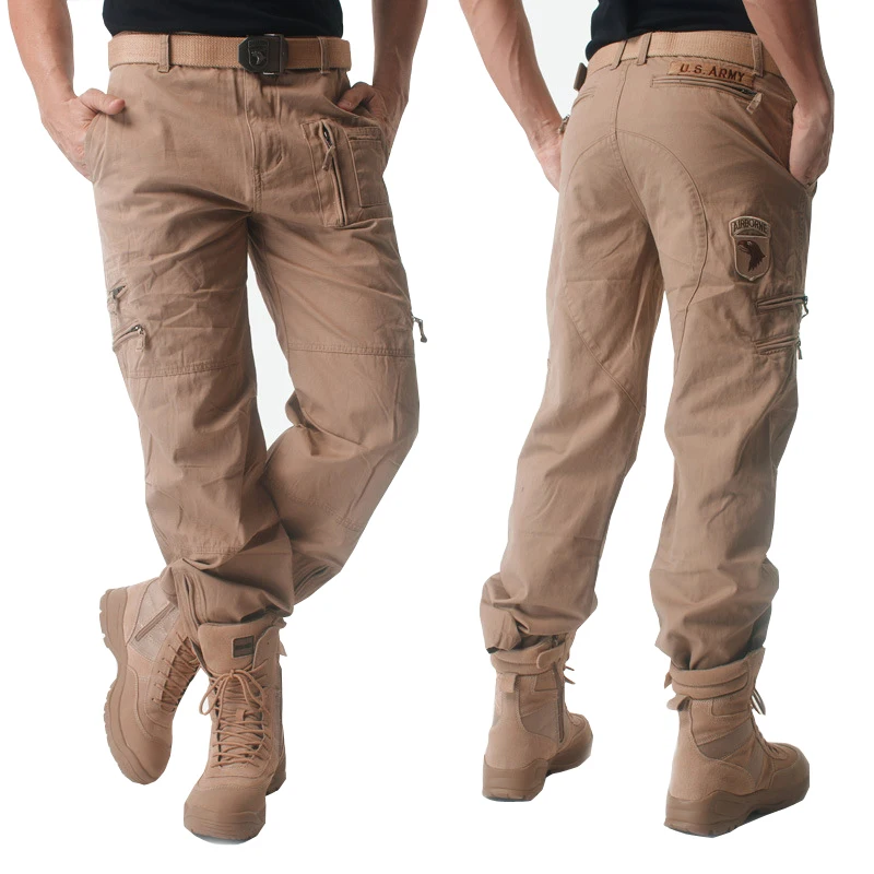 Мужские уличные свободные армейские тактические 101 воздушные хлопковые длинные