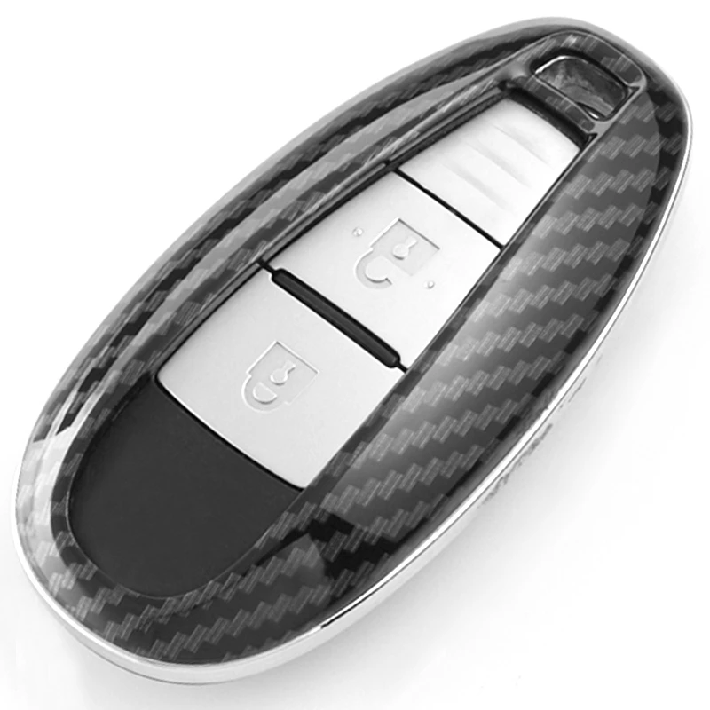 Автомобильный чехол для ключей из углеродного волокна ABS держатель Suzuki Swift Kizashi SX4