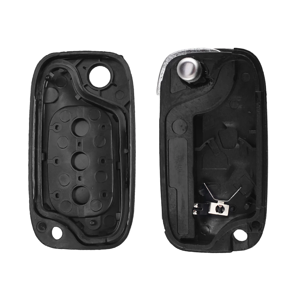 Dandkey 3 кнопки Раскладной Автомобильный ключ shellдля Renault Clio Vivaro Master Traffic Kangoo Megane laguna