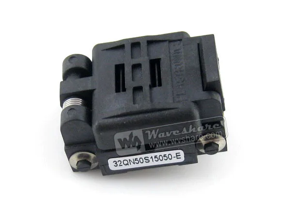 Тестовый адаптер Plastronics IC 32QN50S15050 0 5 мм шаг QFN32 MLP32 MLF32 в упаковке бесплатная