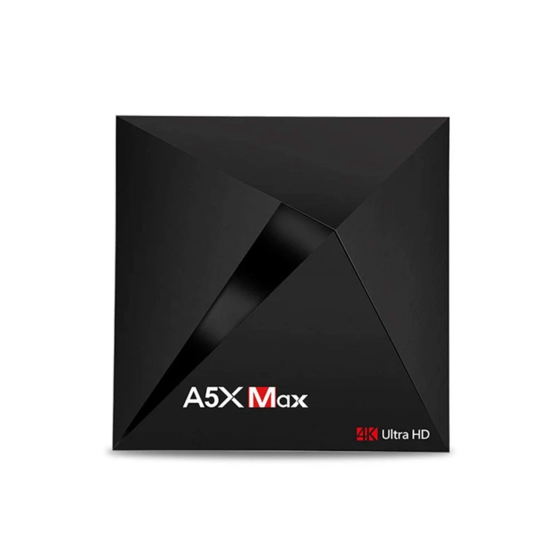 Android Tv Box A5X Max 4 ГБ ОЗУ 32 Гб ПЗУ Rk3328 четырехъядерный Bluetooth4.0 2 4G/5 8G двухдиапазонный Wifi