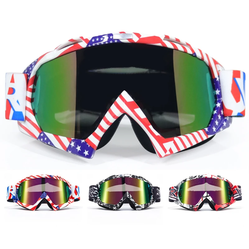 free shipping motocross helmet goggles gafas moto cross dirtbike motorcycle helmets glasses skiing skating eyewear | Автомобили и
