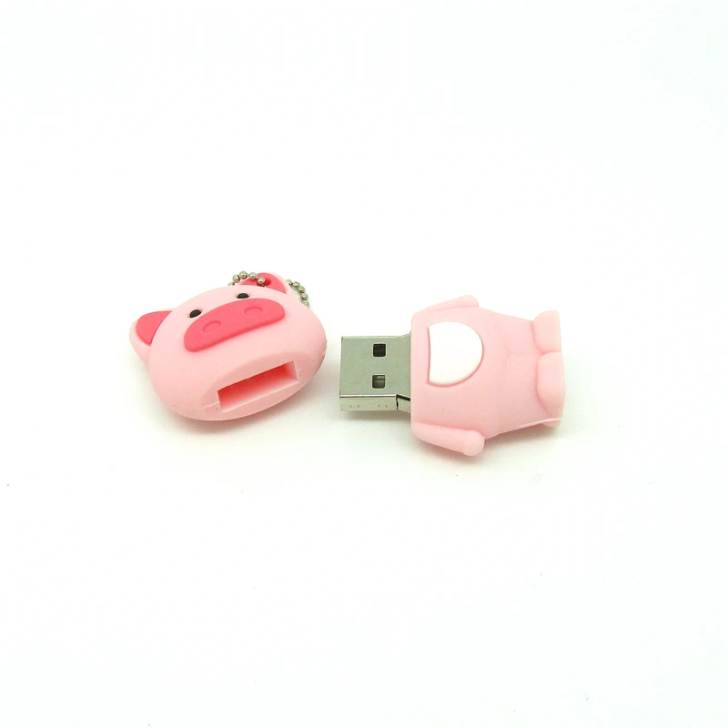 Новое поступление в виде розовой свинки флэш накопитель usb флеш mini с любимыми