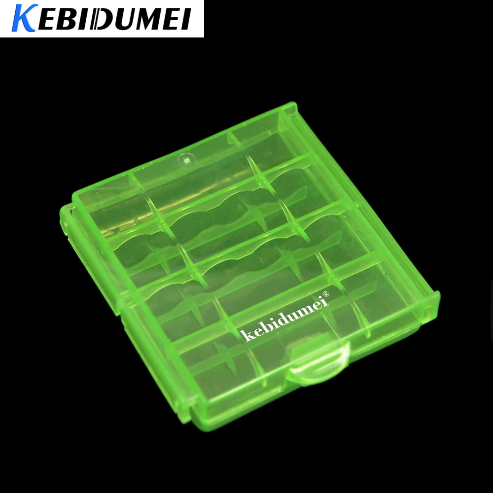 Kebidumei пластиковый чехол держатель коробка для хранения Крышка 10440 14500 AA AAA батарея